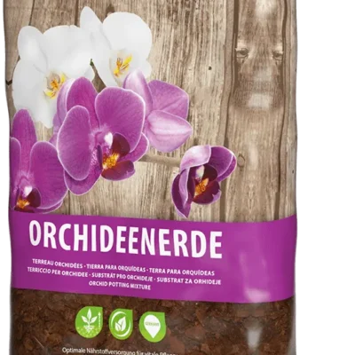 Saco de 5L de Orchideenerde de Grahoflor, sustrato 100% libre de turba para todo tipo de orquídeas