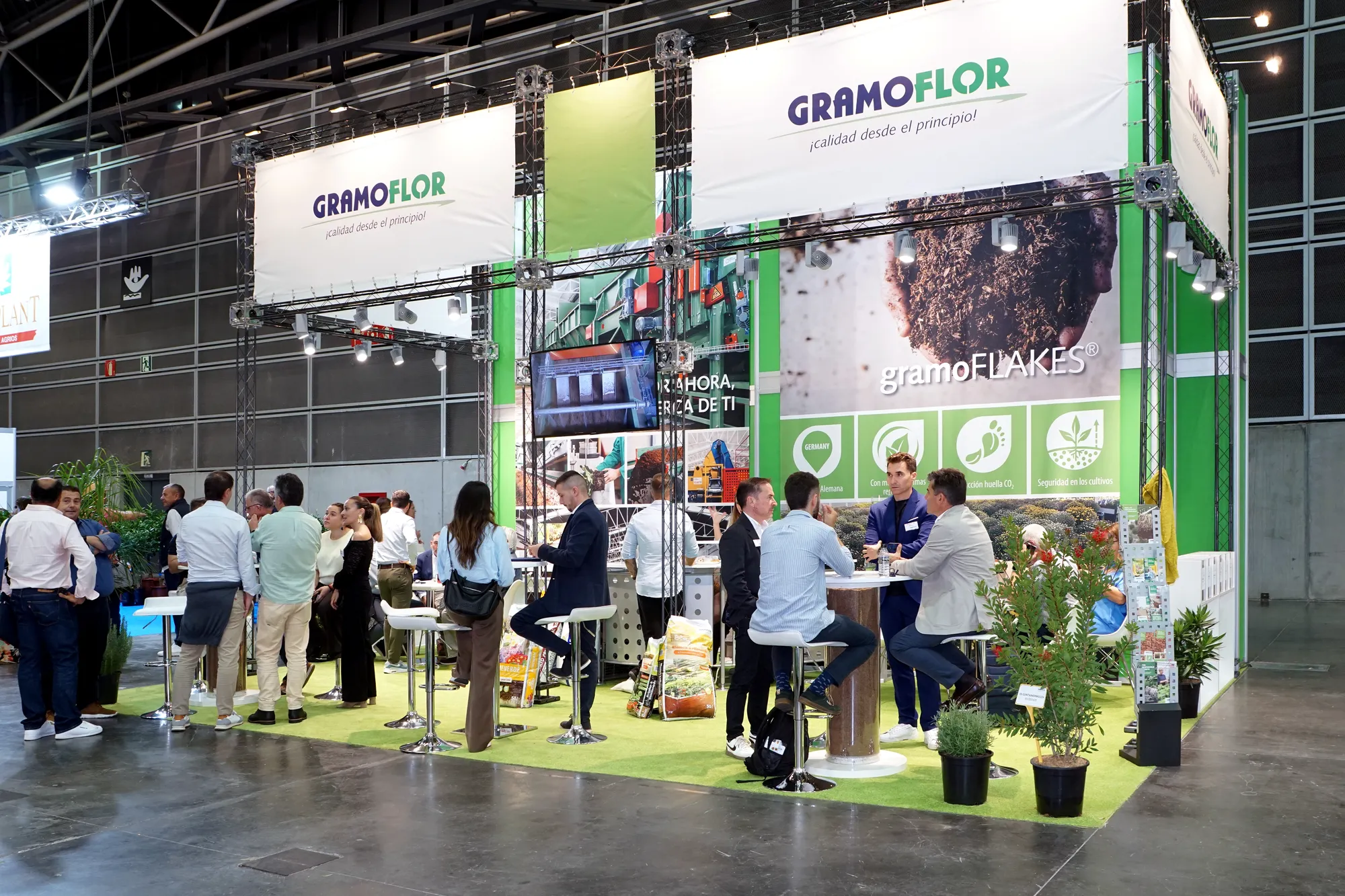 Stand de Gramoflor en Iberflora 2025